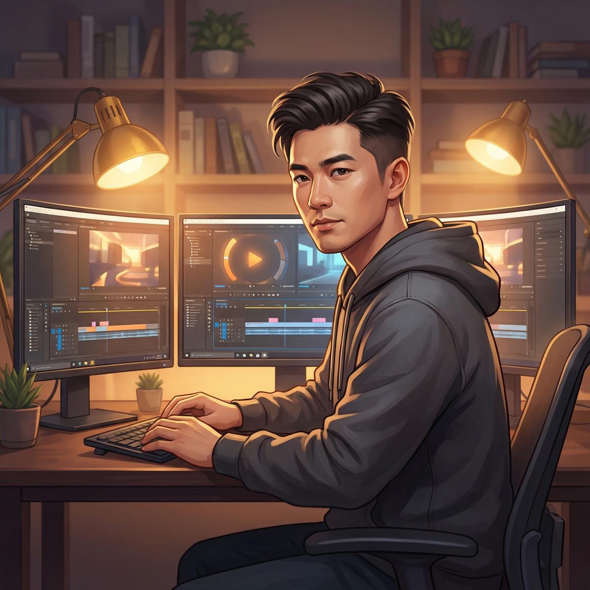 高清3D动漫视频剪辑总监赵明轩